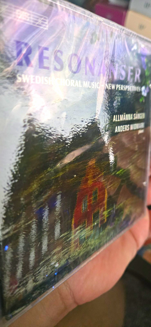 ✨💿 Sealed BIS Resonanser: Swedish Choral Music CD Allmänna Sången 1996